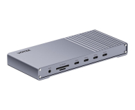 UNITEK Potrójna stacja dokująca USB4 40Gb/s,zasilacz 120W D1117AGY01-EU - 1455229 - zdjęcie 1